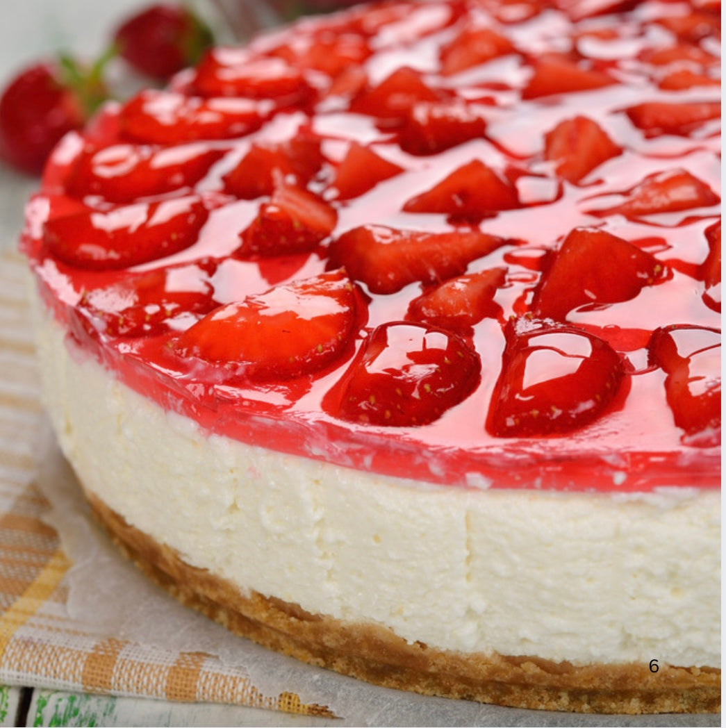 Chef B’s Strawberry Cheesecake