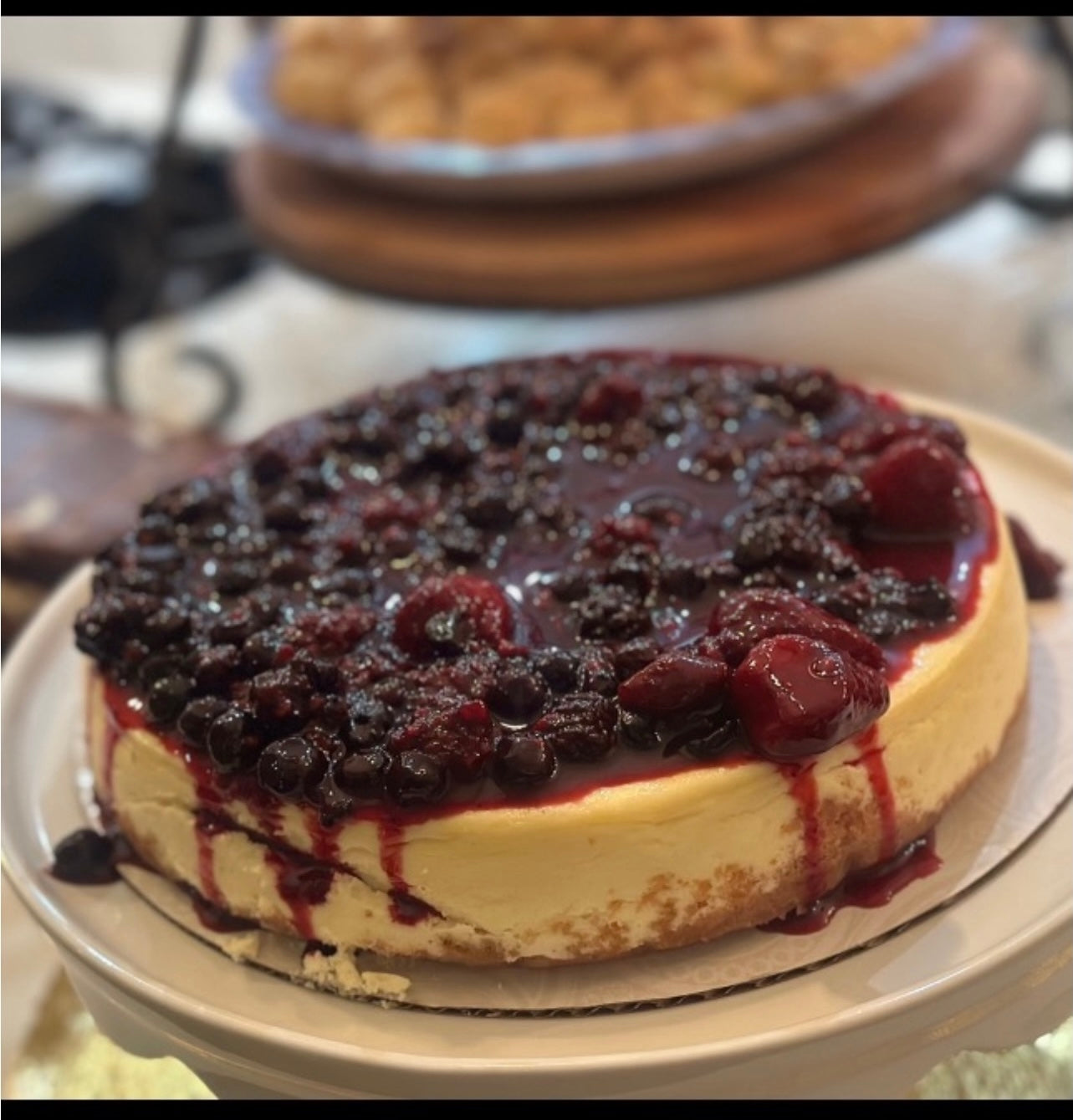 Chef B’s Mix Berry Cheesecake